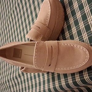 Dolce Vita Tan Suede Loafers
